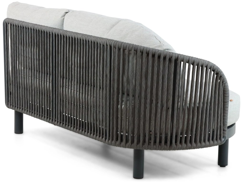 Hoek loungeset 5 personen Rope Grijs  Santika Furniture Santika