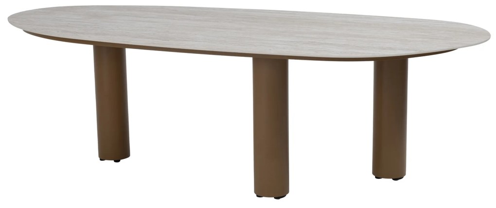 Estate dining tuintafel mango 240x105xH75 cm keramiek amber Taste 4SO