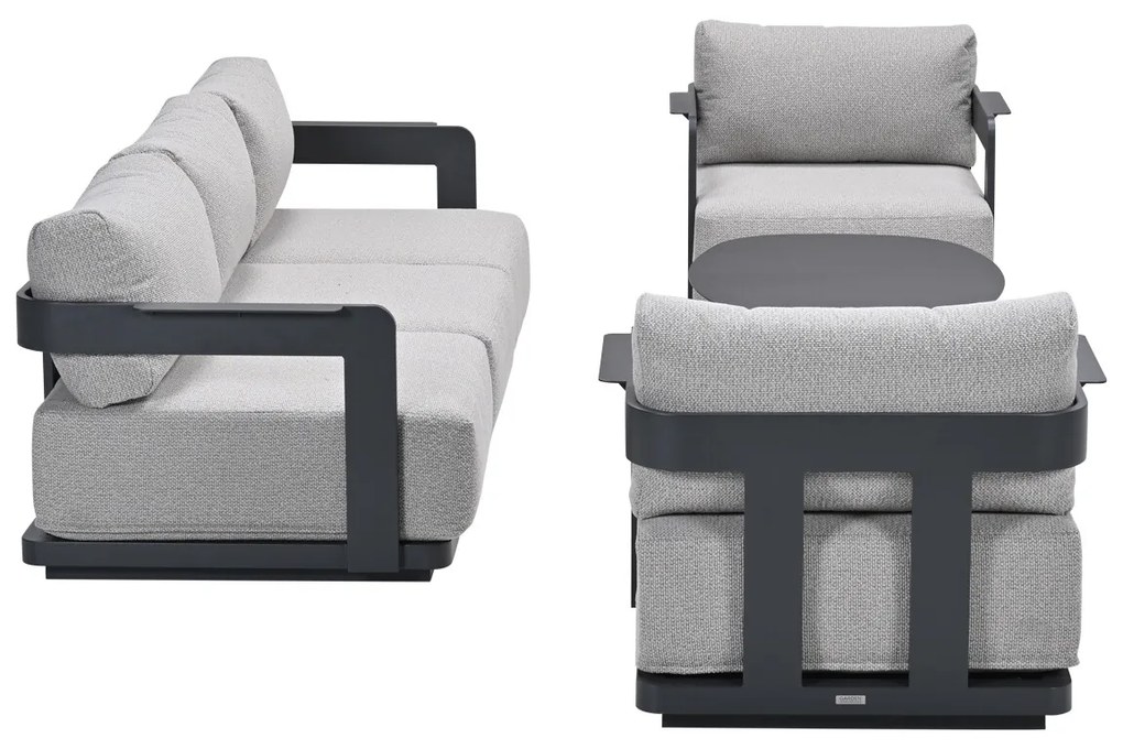 Garden Impressions Imperia loungeset 4-delig - merino sand