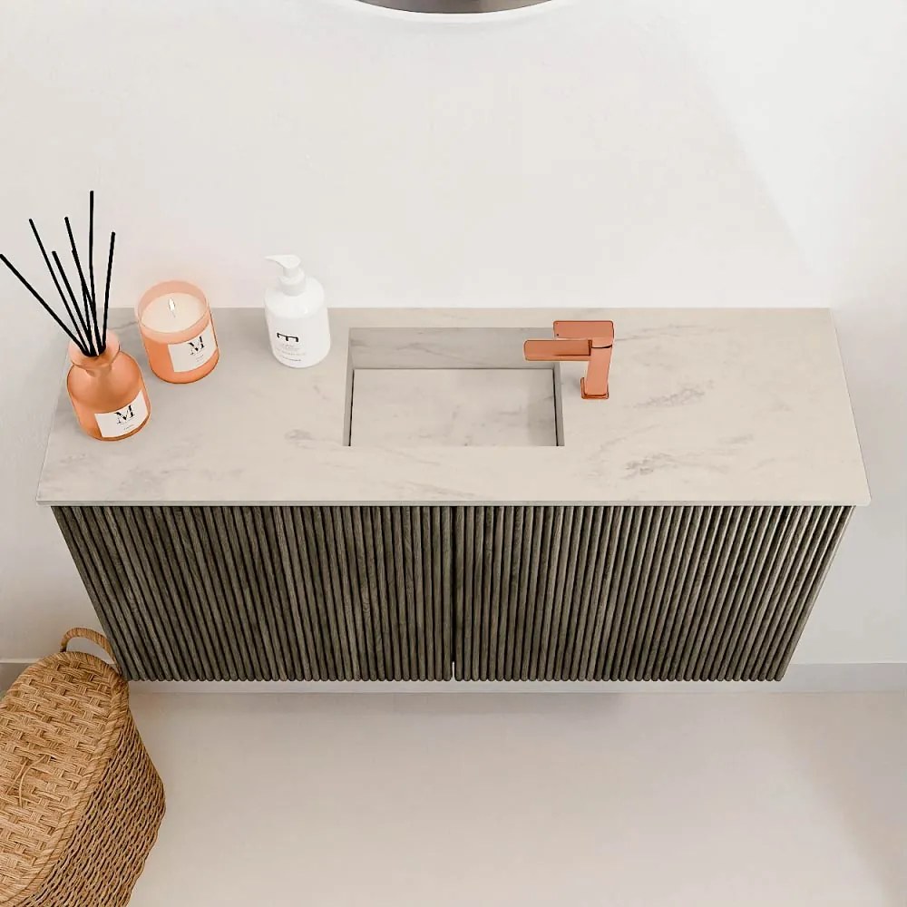 Mondiaz Joya DLux 80cm toiletmeubel shadow met wastafel faye midden 1 kraangat opalo
