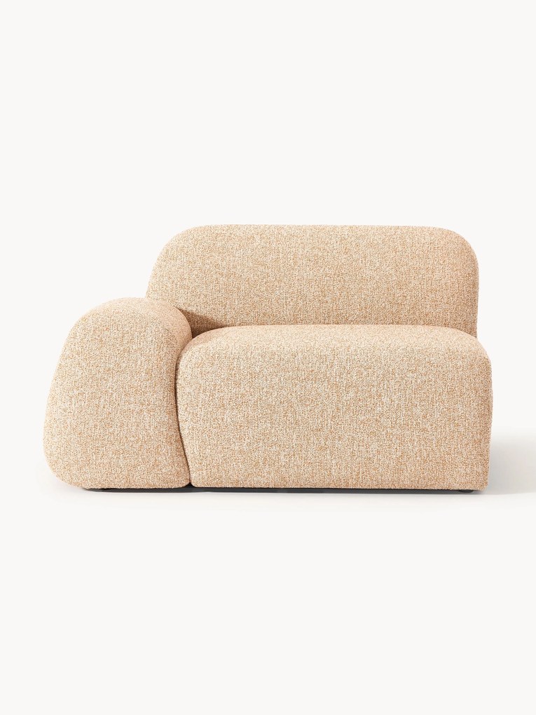 Hoekmodule Wolke van bouclé