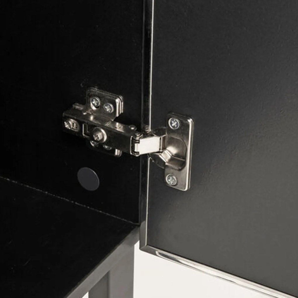 Wandkast Chroomdesign - 80x39x160cm.