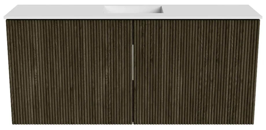 Mondiaz Joya 90cm toiletmeubel shadow met wastafel faye midden 1 kraangat talc