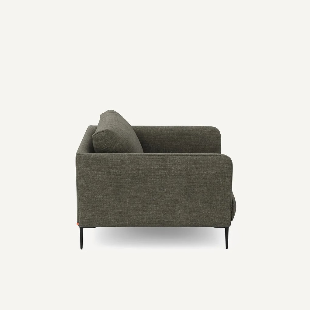 Fauteuil in katoen en linnen Oscar design E. Gallina