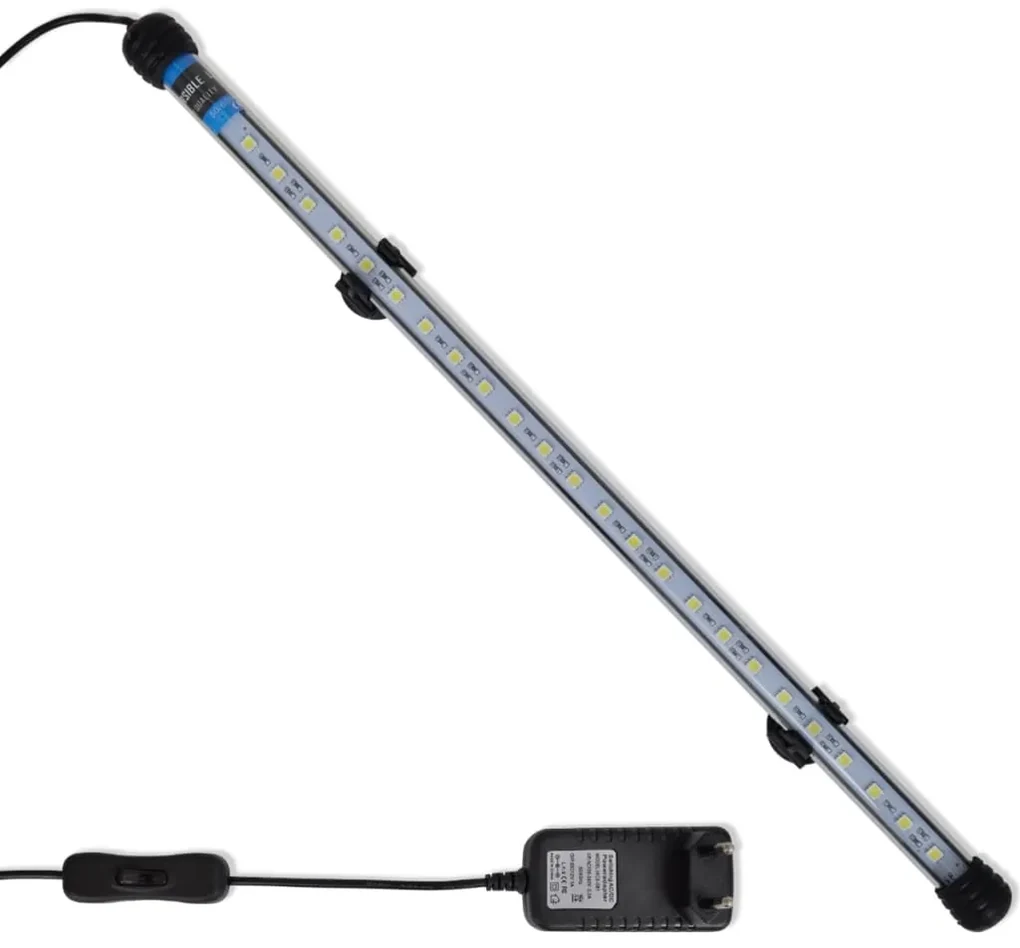 vidaXL LED-aquariumlamp 48 cm wit