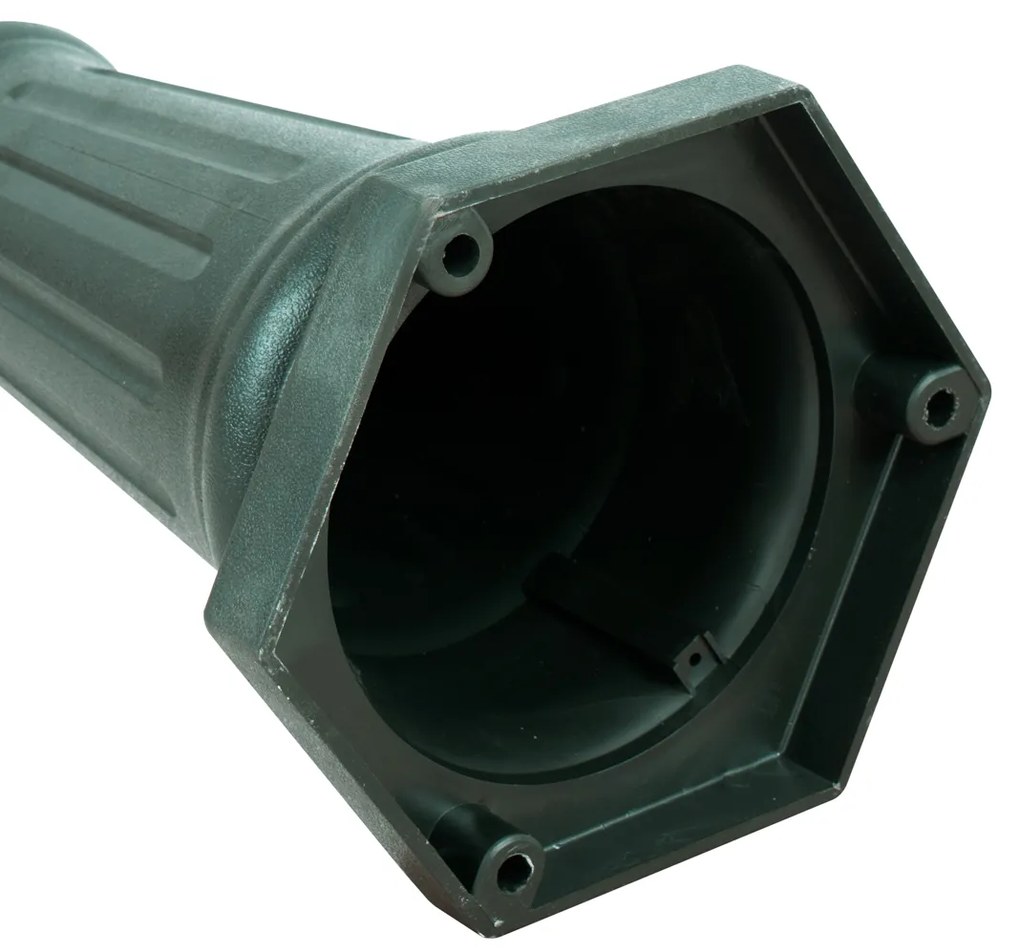 Klassieke buiten lantaarn donker groen 217cm 3-lichts IP44 - New Haven