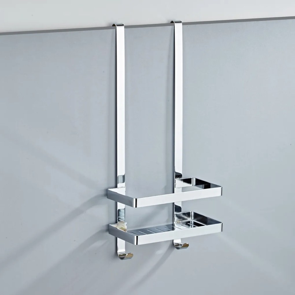 Saniclear Talpa doucherek / shampoohouder 52cm chroom