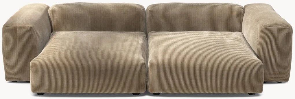 Modulaire bank Vetsak (3-zits) van corduroy