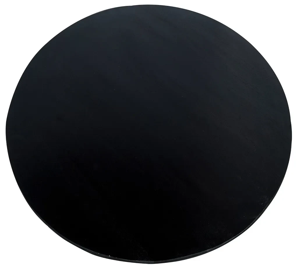 Starfurn Ferris Ronde Eettafel Zwart Eiken 110 Cm - 110 X 110cm.