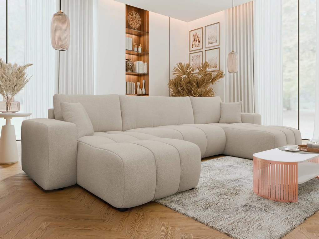 Hoekbank Comfivo Laurus II, Aanwezig, Aanwezig, 312x145x82cm, 124 kg, Poten: Kunststof