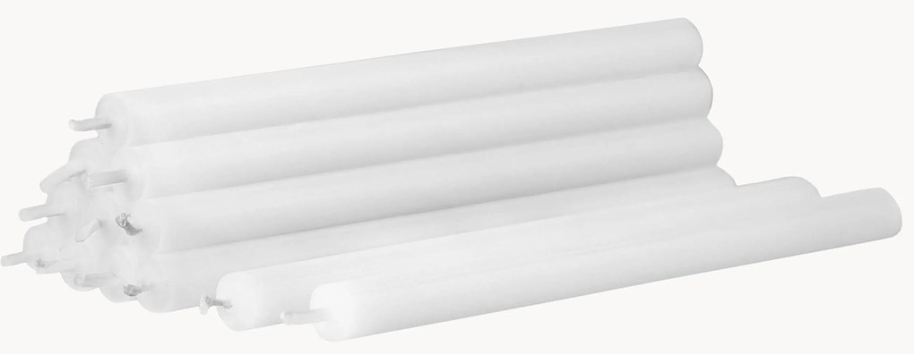 Dunne steekkaarsen Stoff Nagel, 12 stuks