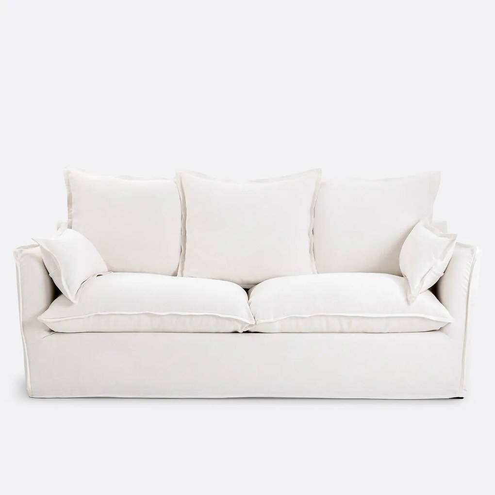 Bank 2-, 3-, 4- of 5-zits, afneembare hoezen, dik linnen, Odna