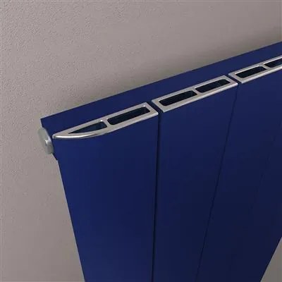 Eastbrook Withington radiator 30x180cm aluminium 812W blauw