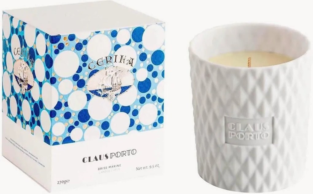 Geurkaars Cerina (elemi, geranium & cederhout)