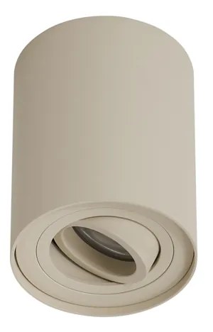 Moderne opbouwspot beige GU10 50mm draai- en kantelbaar - Rondoo Up