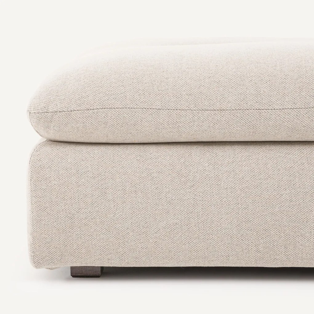 Modulaire voetensteun in tweed, GIULIANO