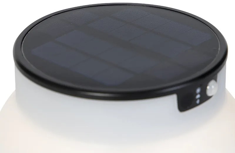 Staande buitenlamp zwart incl. LED met dimmer IP55 solar - Felice Modern Buitenverlichting