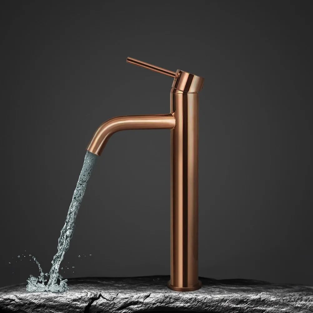 Wastafelkraan Rea Lungo Copper High