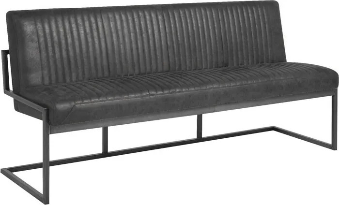 Antraciet Eetkamerbank 205 Cm