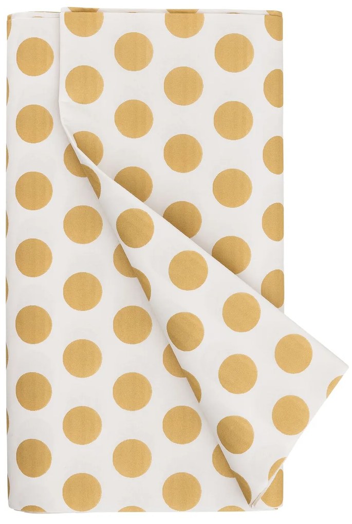 HEMA Tafelkleed - 138 X 220 - Papier - Goud Stippen (goud)
