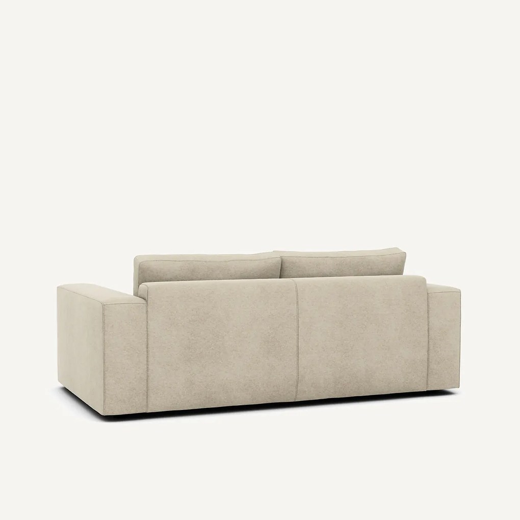 3-zits compacte zetel in linnen fluweel, SKANDER