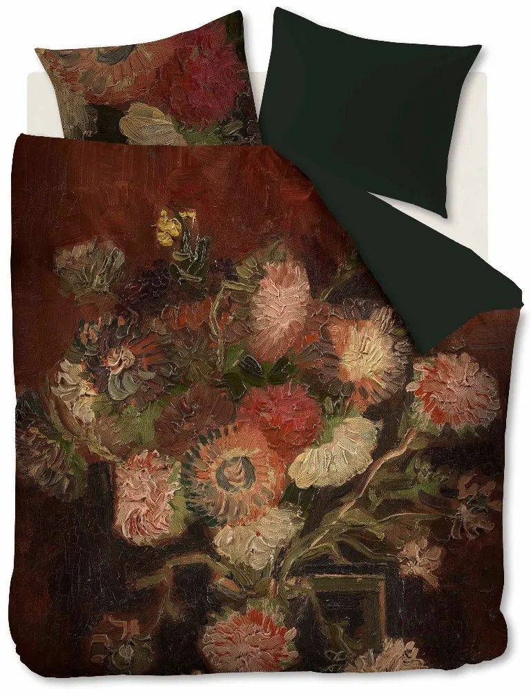 Van Gogh Gladioli Dekbedovertrek Dark Red – Bij Swiss Sense
