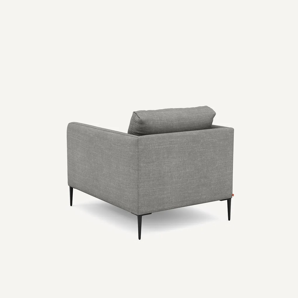 Fauteuil in katoen en linnen Oscar design E. Gallina