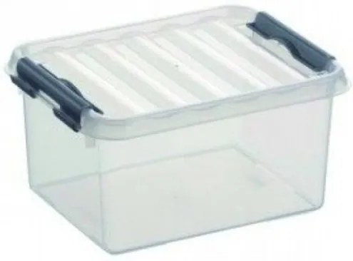 Sunware opbergbox met deksel Q-line 2 liter small