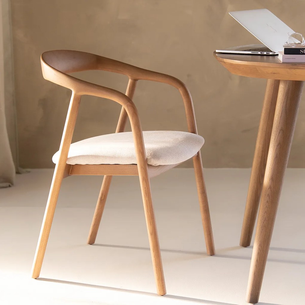 Eleonora Rayven Moderne Eetkamerstoel Bruin