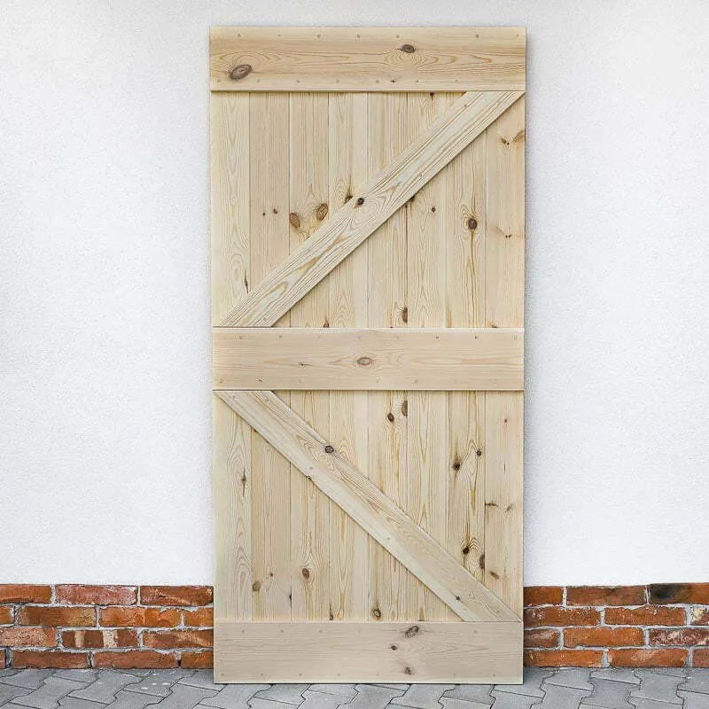 Schuifdeur - Pijnboom