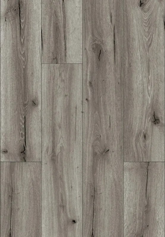 Mexen Ontario vinyl panelen 1227 x 187 mm LVT Dryback 2,5 mm, PVC onderlaag, 4 V-groef, Eik - F1303-1227-187-255-4V1-01