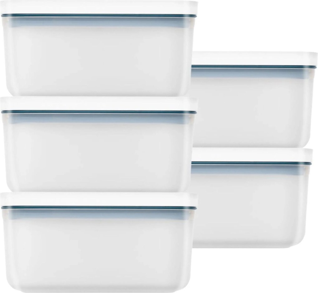 ZWILLING FRESH &amp; SAVE Vacuümdozenset , 5-delig / M, kunststof, La-mer - FRESH &amp; SAVE - ZWILLING