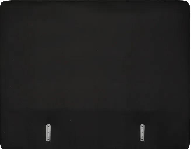 Boxspring hoofdbord | stof Inari zwart 100 | 140 cm vlak