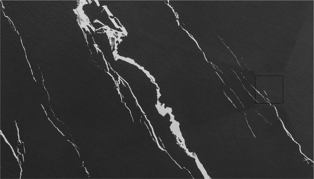 Douchebak Rea Magnum CARRARA BLACK 90x120