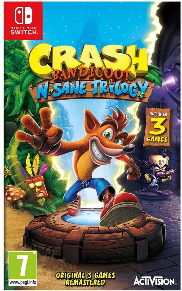 Activision Crash Bandicoot N-Sane Trilogy Game - Nintendo Switch - set van 3 games