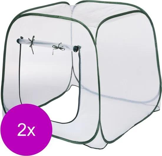 Tuinkas Voor 1m2 Tuin Pop-Up - Tunnelkassen - 2 x Transparant