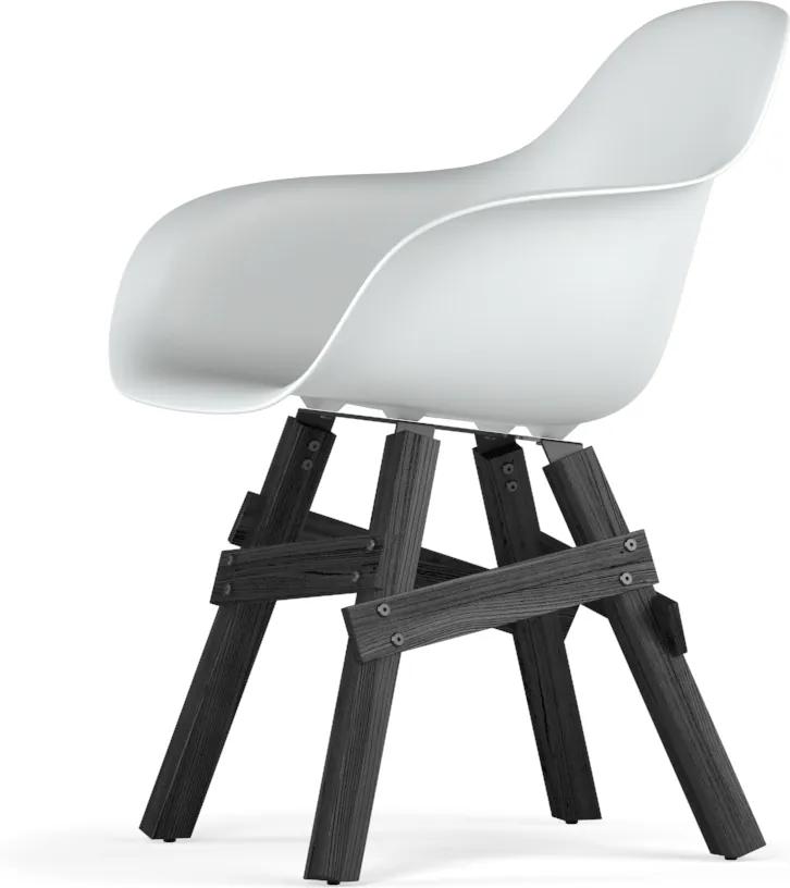 Icon stoel - V9 Armshell - Zwart onderstel