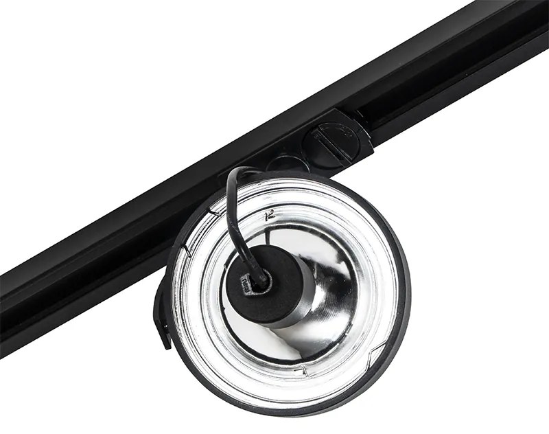 Railspot 1-fase zwart - Iconic Go