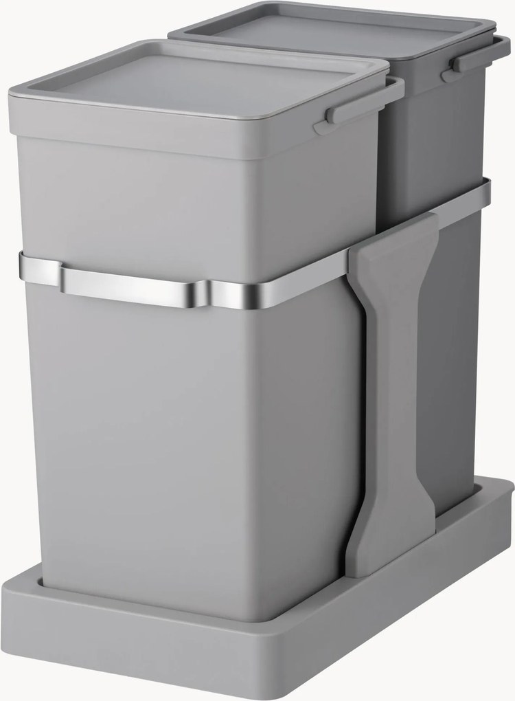 Afvalemmer Deco met uittreksysteem, 15+20 L