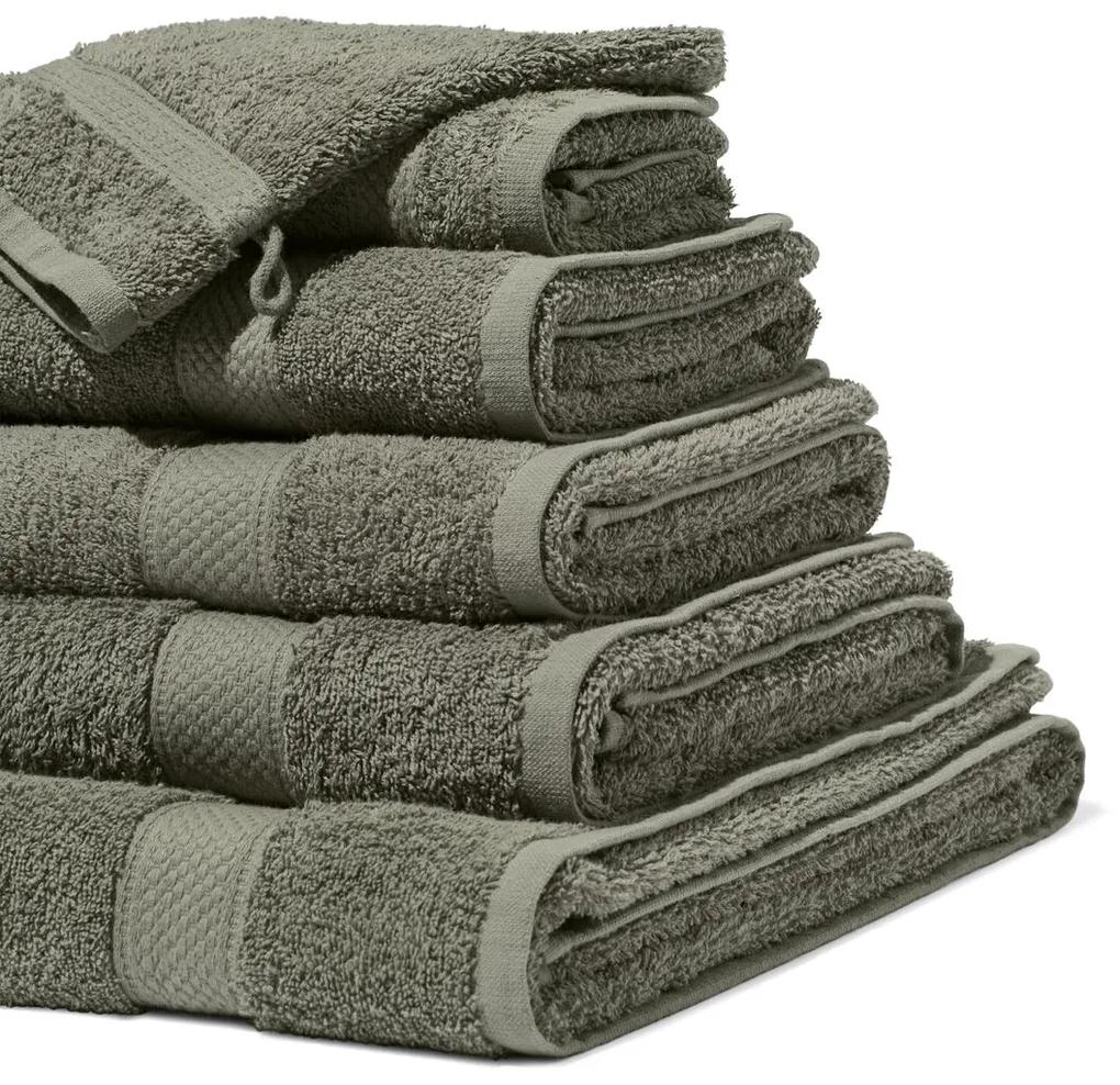 HEMA Handdoeken - Zware Kwaliteit Legergroen (legergroen)