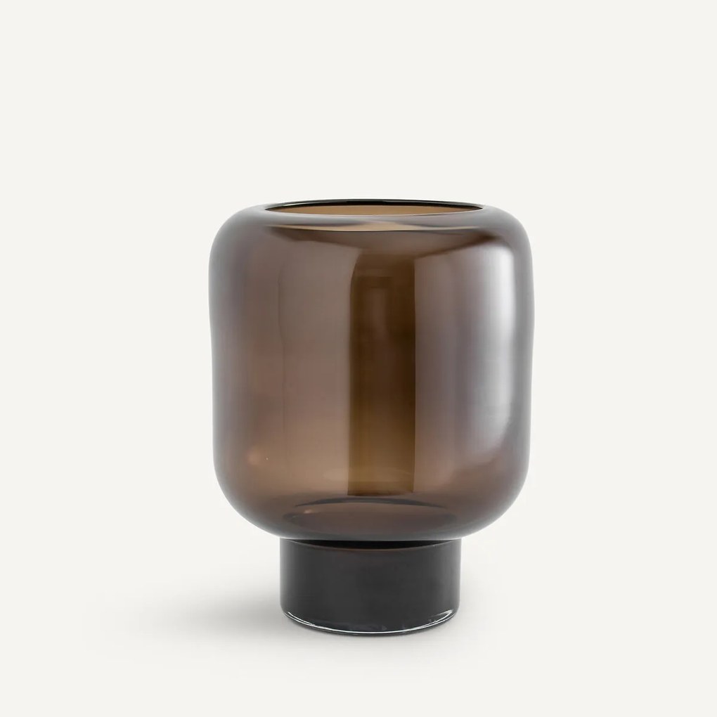 Vaas in glas, H35 cm, Rondi