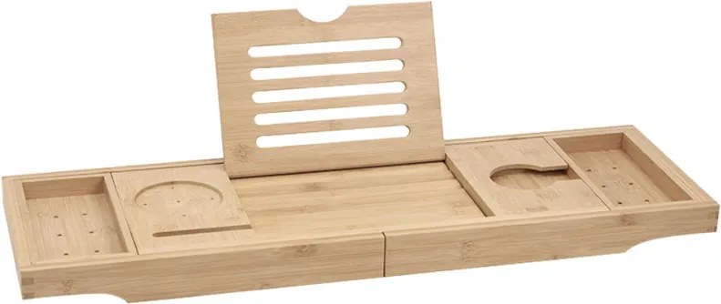 Mexen Bamboo plank voor bad 70-105 cm, natuurlijke bamboe - 701170-00