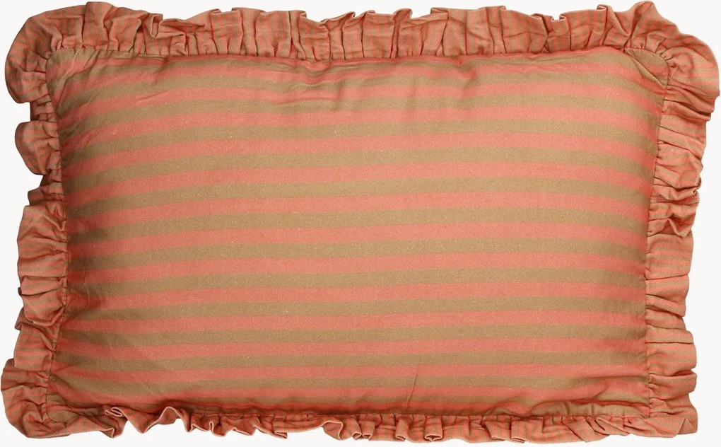 Katoenen kussen Ruffles