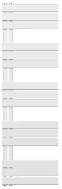 Belrad Handdoekradiator - links - aansluiting/comb - 1600X500mm- Wit BUCW1600500