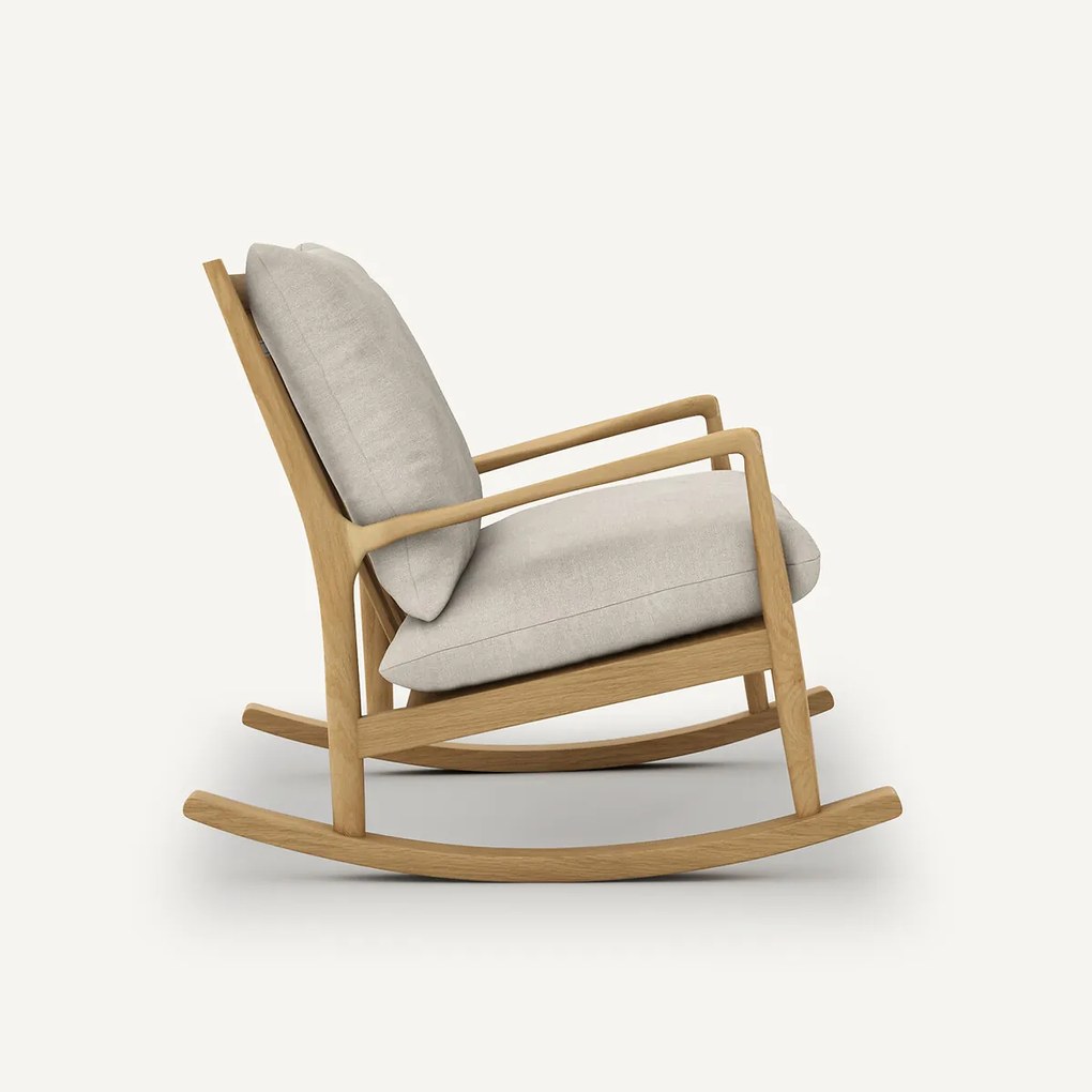 Rocking-chair 100% linnen, Dilma