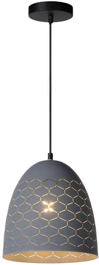 Lucide hanglamp Galla - grijs - 25 cm - Leen Bakker