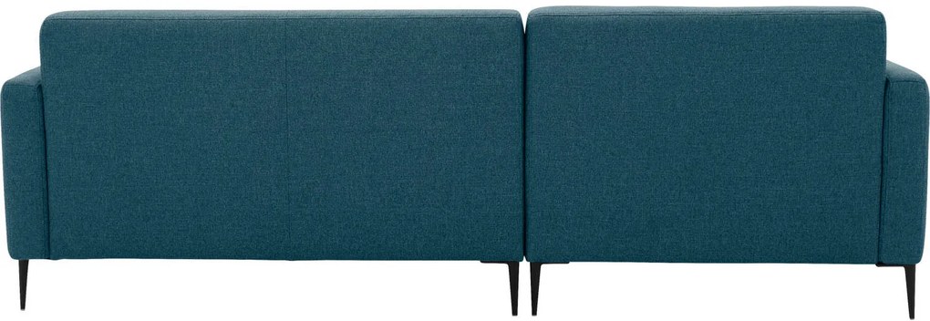 Goossens Key West blauw, stof, 2-zits, modern design