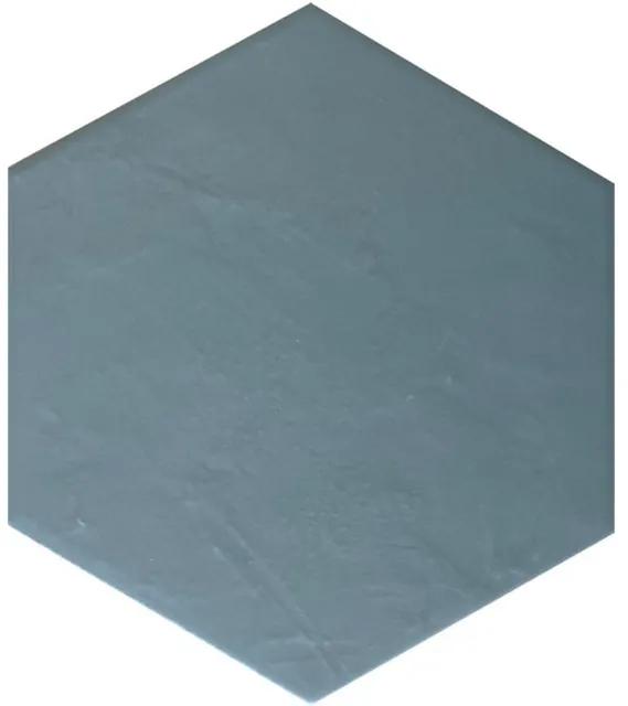 Jos. Dust vloer- en wandtegel - 17.5x20cm - hexagon - R10 - mat niagara (blauw) 1981230