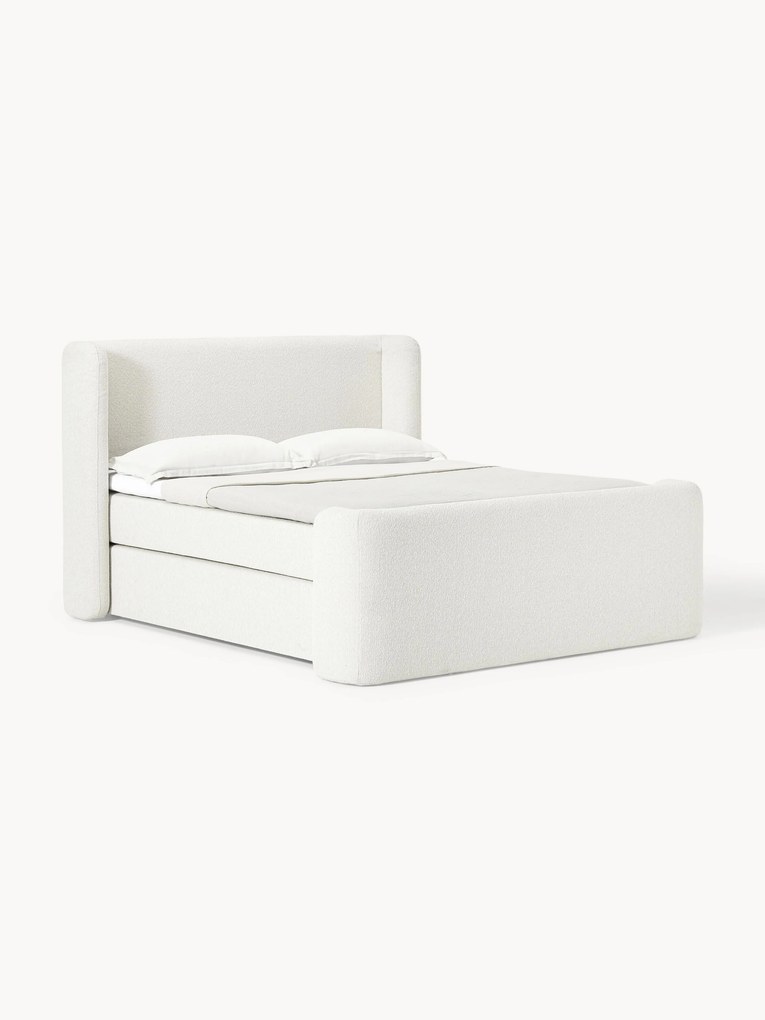 Bouclé divan bed Perla