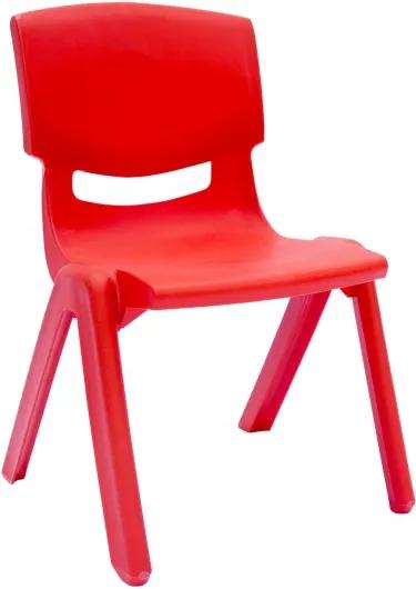 Kinderstoel junior rood 42 cm